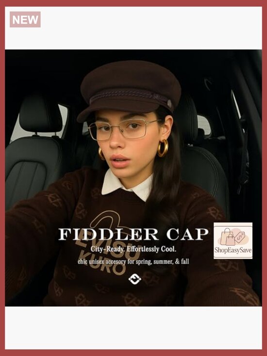 Classic Newsboy Cap Cotton Baker Boy Hat Retro Vintage Style Adjustable Fit main image 6